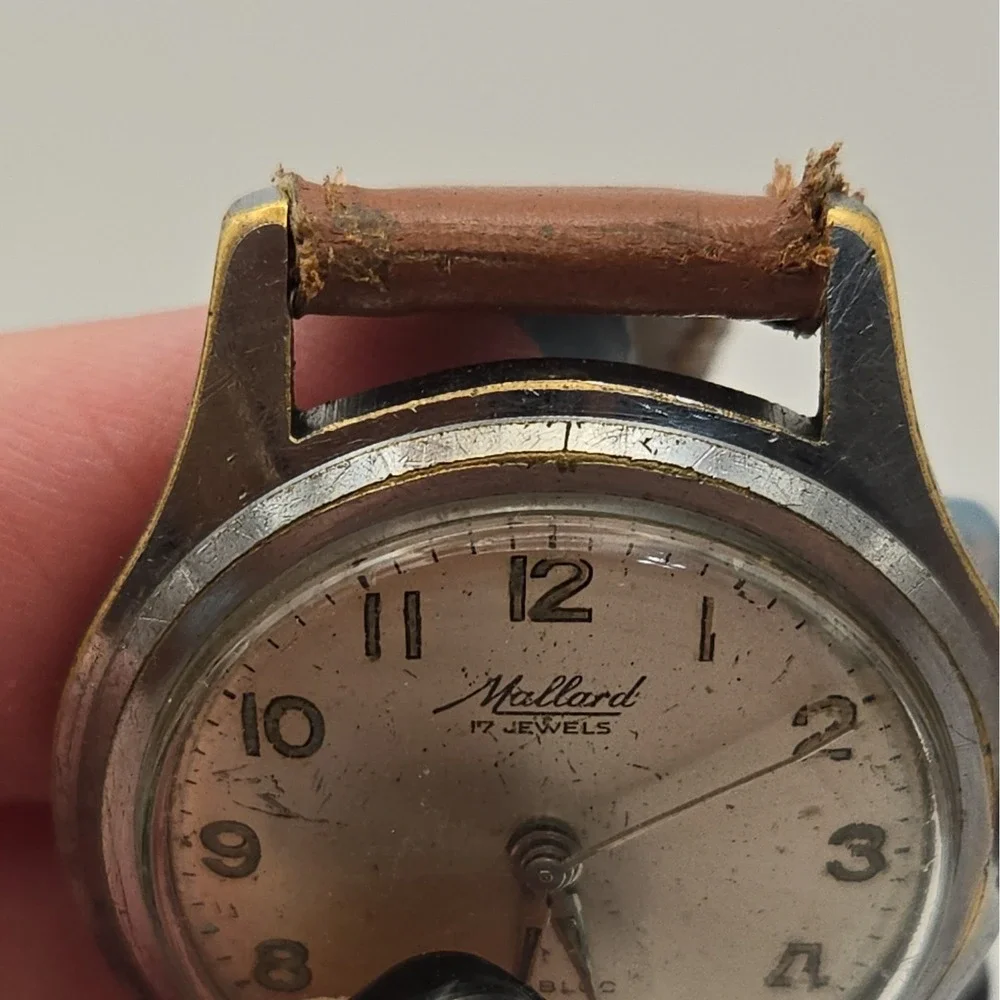 Jules Borel & Co. Mallard Aqua-Explorer Manual Wind 17Jewel Incabloc Watch.NOTES